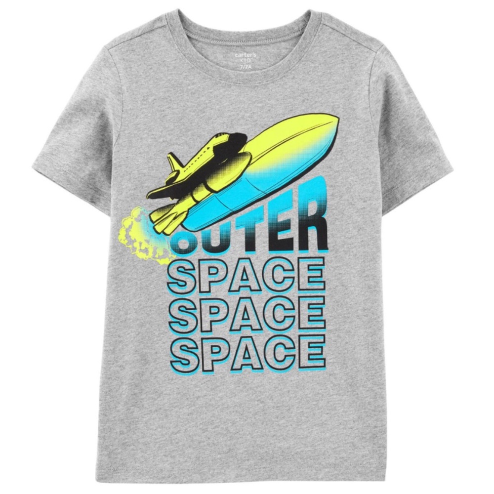 Carter’s Boys Space Ship Shuttle Tee Shirt